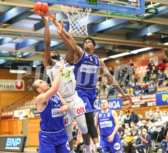 Basketball Superliga 2021/22, 7.Plazierungsrunde Gmunden Swans vs. Oberwart Gunners



