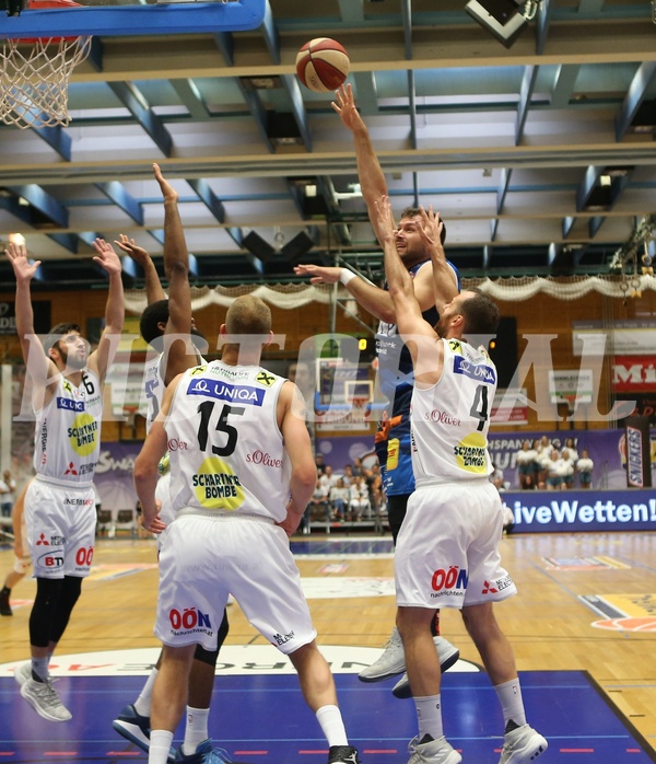 Basketball ABL 2017/18, Playoff Finale Spiel 6 Gmunden Swans vs. Kapfenberg Bulls