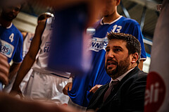 Basketball, bet-at-home Basketball Superliga 2021/22, Grunddurchgang Runde 8, Oberwart Gunners, Gmunden Swans, Horst Leitner (Coach)