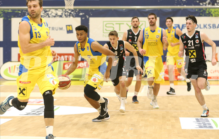 Basketball Superliga 20120/21, Grunddurchgang 7.Runde SKN St.Pölten vs. Flyers Wels