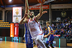 Basketball Superliga 2024/25, Gruunddurchgang 18.Runde BC Vienna vs. Oberwart Gunners