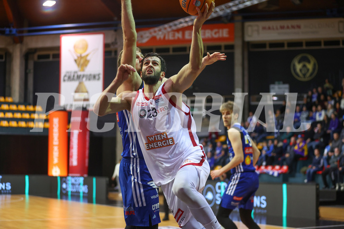 Basketball Superliga 2024/25, Gruunddurchgang 18.Runde BC Vienna vs. Oberwart Gunners