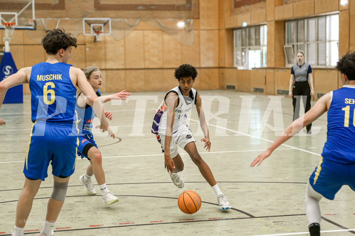 27.04.2025 Österreichischer Basketballverband 2024/25, SLMU16, VF Vienna United vs. SKN St. Pölten