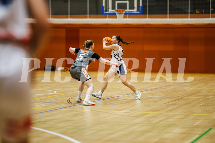Basketball, Win2Day Basketball Damen Superliga 2024/25, Grunddurchgang 9.Runde, Vienna Timberwolves, Klosterneuburg Duchess, Elisa Khamis (1)