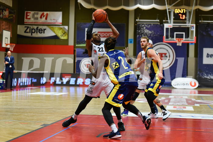 Basketball Superliga 2021/22, Grunddurchgang. 4.Runde Flyers Wels vs. UBSC Raiffeisen Graz