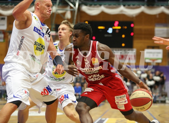 Basketball ABL 2016/17 Grunddurchgang 4.Runde Gmunden Swans vs. BC Vienna