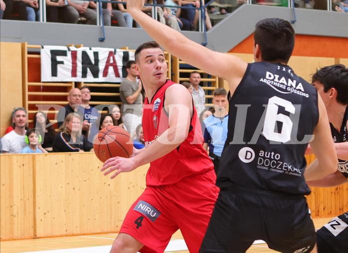 Basketball Zweite Liga 2022/23, Playoff, Finale Spiel 1 Mistelbach Mustangs vs. Güssing Blackbirds