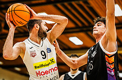 Basketball, Basketball Zweite Liga 2024/25, Grunddurchgang 4.Runde, Mattersburg Rocks, Vienna United, Tobias Winkler (9)