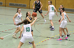 Basketball Damen Superliga 2021/22, Grundducrhgang 14.Runde Vienna United vs. KOS Celovec


