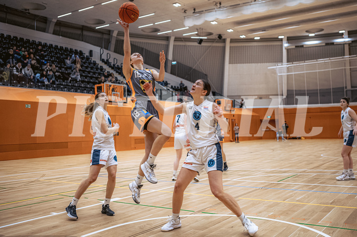 Basketball, Win2Day Basketball Damen Superliga 2022/23, Grunddurchgang 12.Runde, Vienna Timberwolves, BK Raiffeisen Duchess Klosterneuburg, Sarah Winkler (18)