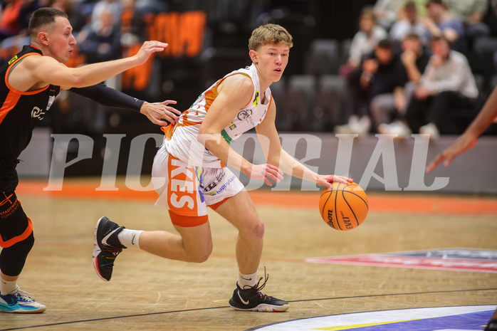 Basketball Superliga 2023/24, Grunddurchgang 13.Runde Klosterneuburg Dukes vs. Oberwart Gunners