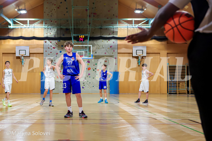 09.11.2024 Österreichischer Basketballverband 2024/25, SLMU14, Basket Flames WAT vs STARS Basketball