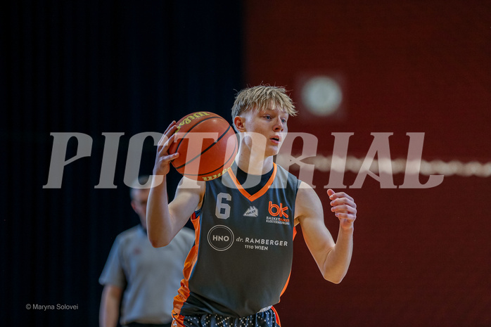 23.03.2025 Österreichischer Basketballverband 2024/25, SLMU16, Post SV Wien vs. Basket Dukes