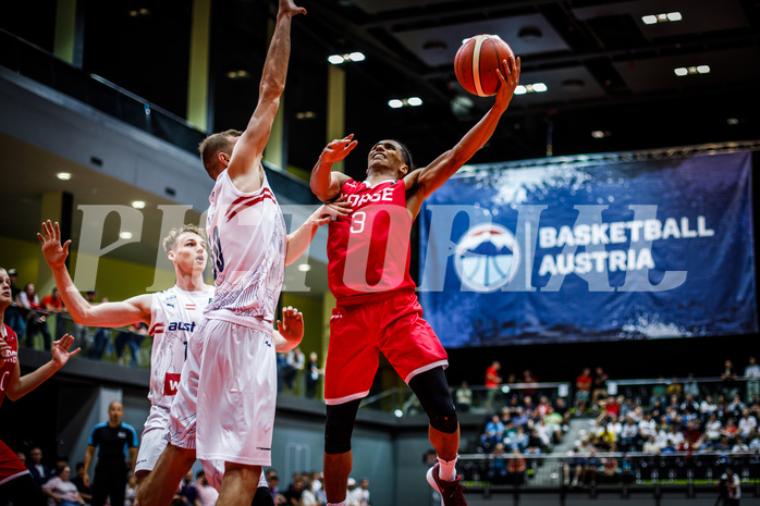 Basketball, AUT vs. NOR, Austria, Norway, Lars Espe (3)