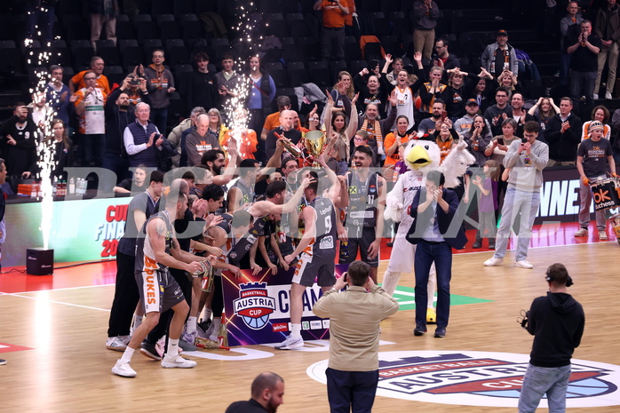 19.01.2025, Graz, Raiffeisen Sportpark, Basketball Austria Cup 2025, Final Four, Finale, Flyer Wels vs. Klosterneuburg Dukes,  