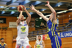 Basketball Superliga 2020/21, Viertelfinale Spiel 3 Gmunden Swans vs. UBSC Graz