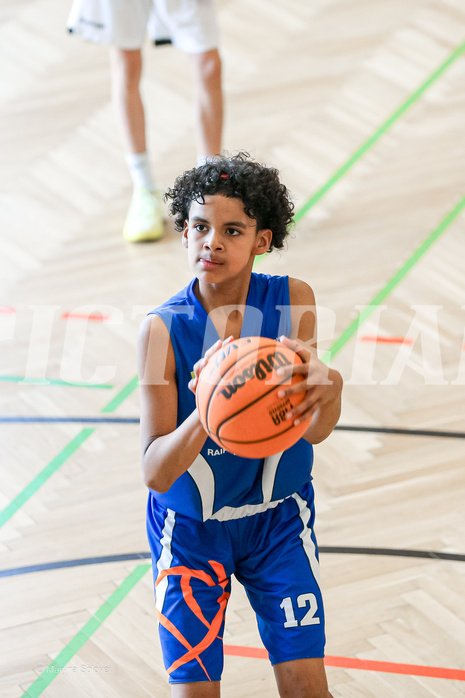 31.03.2025 Österreichischer Basketballverband 2024/25, SLMU14 Basket Flames WAT vs. FSN Baskets Wels