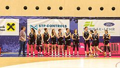Basketball Damen Superliga 2023/24, Grunddurchgang 9.Runde SKN St. Pölten vs. Vienna United