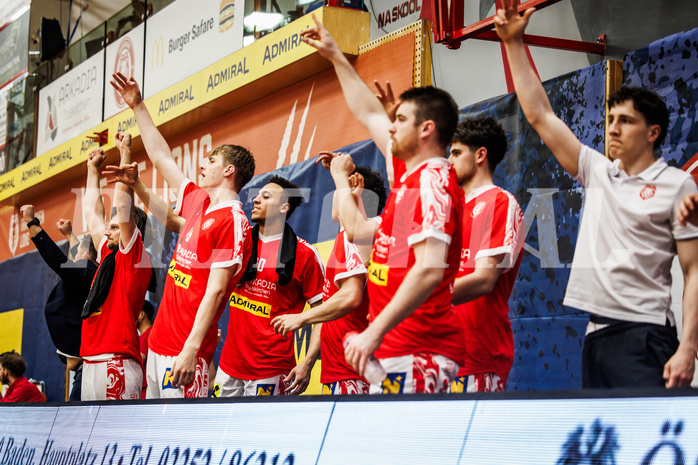 Basketball, win2day Basketball Superliga 2024/25, Playoff Viertelfinale 2. Spiel, Traiskirchen Lions, Klosterneuburg Dukes, Traiskirchen Lions