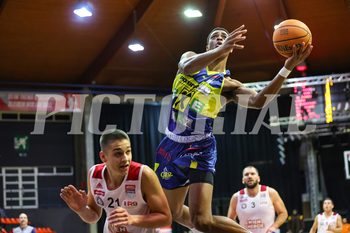 Basketball Superliga 2023/24, Gruunddurchgang 19.Runde BC Vienna vs. UBSC Graz


