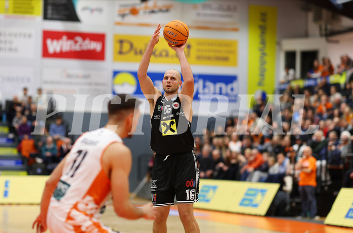Basketball Superliga 2024/25, Grunddurchgang 11.Runde Klosterneuburg Dukes vs. Flyers Wels


