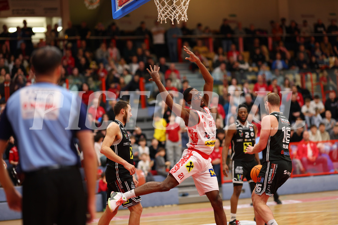 Basketball Superliaga 2024/25, Grunddurchgang 22.Runde Traiskirchen Lions vs. Flyers Wels