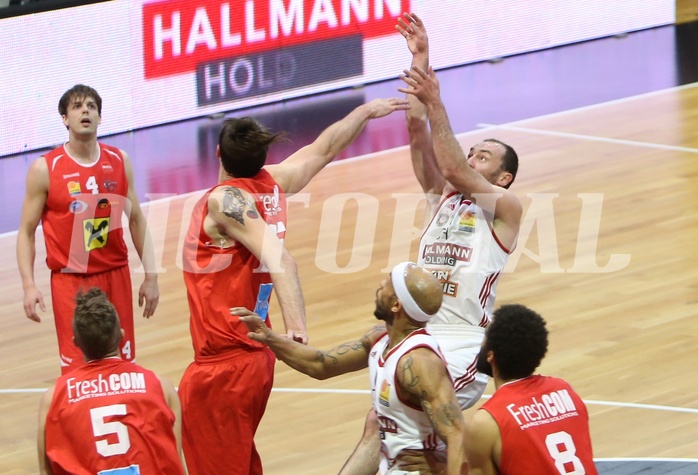 Basketball ABL 2016/17, Grunddurchgang 34.Runde BC Vienna vs. Oberwart Gunners