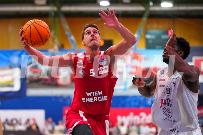 Win2day Basketball Superliga 2023/24, Grunddurchgang, 5. Runde, Kapfenberg vs. BC Vienna


