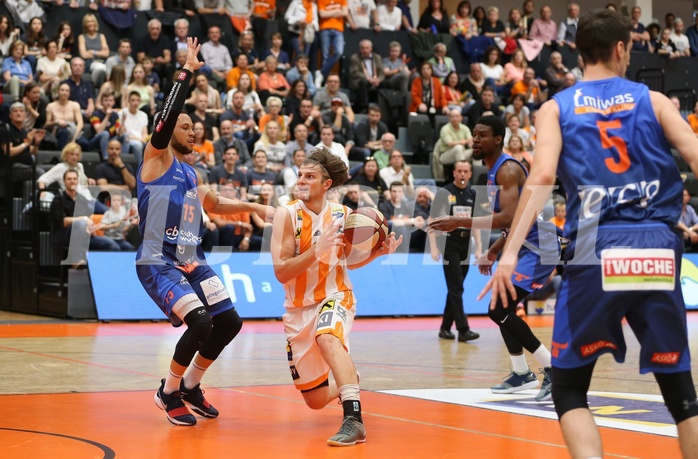 Basketball ABL 2018/19, Playoff HF Spiel 4 BK Dukes vs. Kapfenberg Bulls