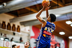 Basketball, Win2Day Superliga 2024/25, Playoffs, Halbfinale Spiel 2, Traiskirchen Lions, Oberwart Gunners, Robert Allen (10)