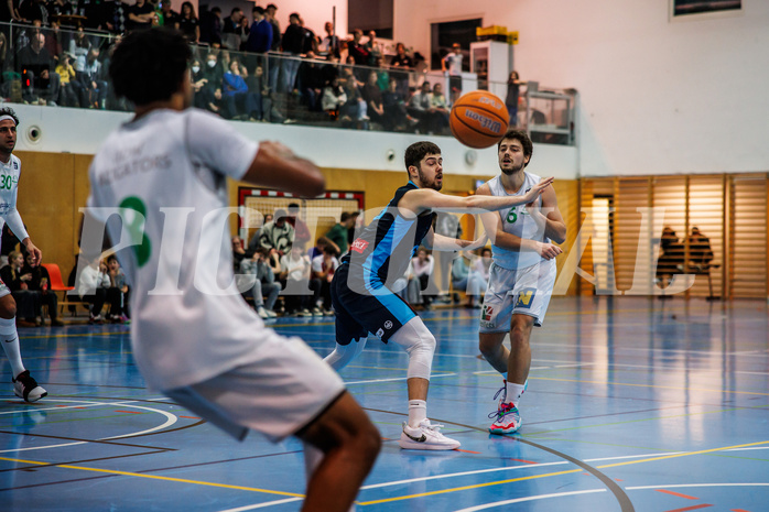 Basketball, Basketball Zweite Liga 2024/25, Grunddurchgang 13.Runde, UDW Alligators, Vienna Timberwolves, Ognjen Drljaca (6)