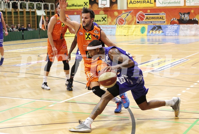 Basketball ABL 2016/17 Grunddurchgang 7.Runde  Fürstenfeld Panthers vs Oberwart Gunners
