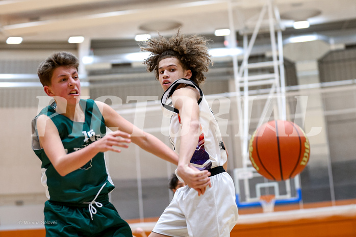 08.03.2025 Österreichischer Basketballverband 2024/25, SLMU16, Post SV Wien vs Dornbirn Lions