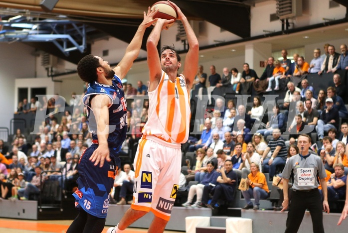 Basketball ABL 2017/18, Grunddurchgang 3.Runde BK Dukes Klosterneuburg vs. Kapfenberg Bulls