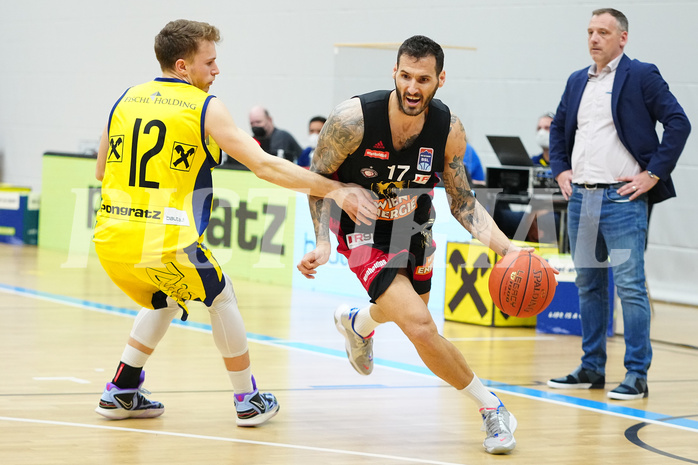 Basketball Superliga 2021/22, 4. Platzierungsrunde,UBSC Graz vs. BC Vienna


