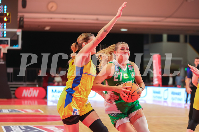 Basketball Damen Superliga 2023/24, Grunddurchgang 12.Runde SKN St. Pölten vs. UBI Graz


