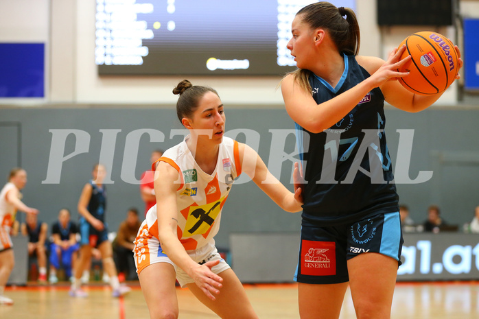 Basketball Damen Superliga 2024/25, Grunddurchgang 5.Runde BK Duchess Klosterneuburg vs. Vienna Timberwolves


