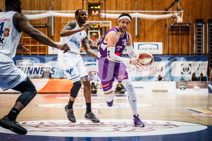 Basketball, ABL 2018/19, Grunddurchgang 33.Runde, Oberwart Gunners, Timberwolves, Marko Kolaric (16)