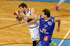 Basketball ABL 2016/17 Grunddurchgang 30.Runde Gmunden Swans vs. Fürstenfeld Panthters