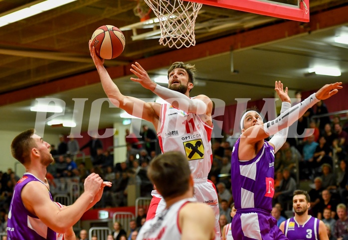 Basketball ABL 2018/19 Grunddurchgang 08. Runde Flyers Wels vs Vienna D.C. Timberwolves