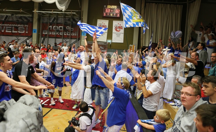 Basketball ABL 2015/16 Playoff Finale Spiel 3 WBC Wels vs. Oberwart Gunners


