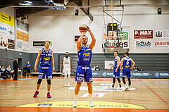 Basketball, Basketball Austria Cup 2020/21, Finale, Oberwart Gunners, Gmunden Swans, Enis Murati (4)