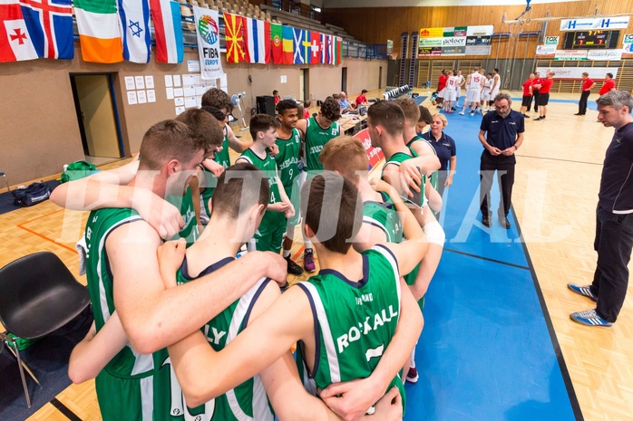 FIBA U18 European Championship Men 2015 DIV B Team Denmark vs Team Ireland