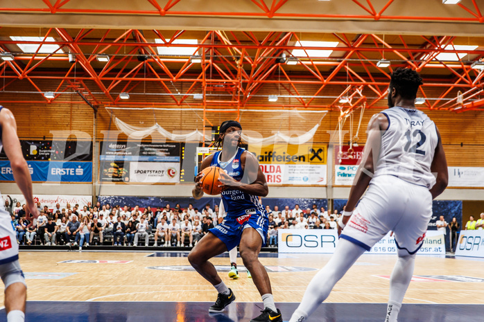 Basketball, win2day Basketball Superliga 2024/25, Playoffs Finale 2. Spiel
, BBC Nord Dragonz, Oberwart Gunners, Quincy Diggs (13)