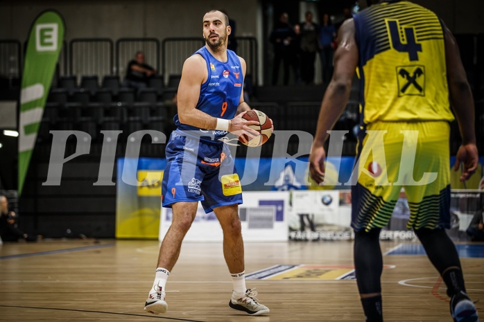 Basketball, ABL 2018/19, Grunddurchgang 17.Runde, UBSC Graz, Kapfenberg Bulls, Marino Sarlija (9)