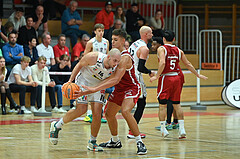 Basketball, Superliga 2024/25, Grunddurchgang 5.Runde, Flyers Wels vs. BC Vienna,
