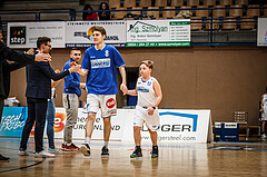 Basketball, bet-at-home Basketball Superliga 2021/22, Platzierungsrunde Spiel 1, Oberwart Gunners, Gmunden Swans, Florian Köppel (8)