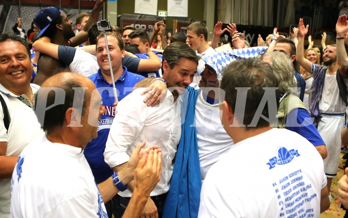 Basketball ABL 2015/16 Playoff Finale Spiel 3 WBC Wels vs. Oberwart Gunners


