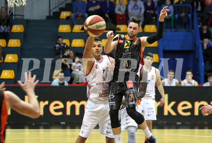 Basketball ABL 2015/16 Grunddurchgang 23.Runde BC Vienna vs. Fürstenfeld Panthers