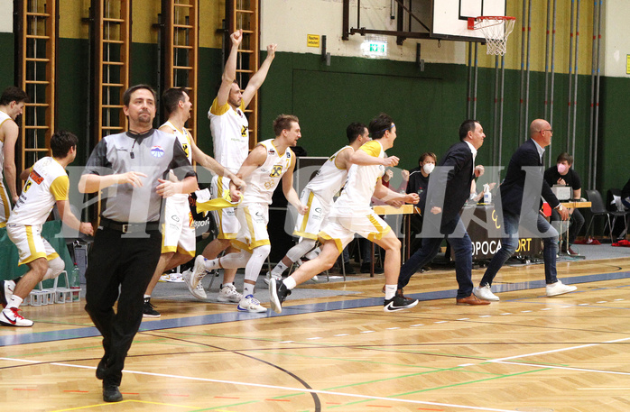 Basketball 2.Bundesliga 2020/21 Halbfinale Spiel 1  Fürstenfeld Panthers vs  Mattersburg Rocks